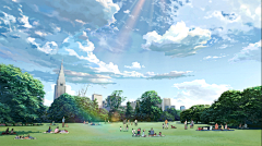 lishaCH采集到新海诚画集