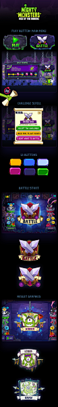 Mighty Monsters Rise of the Minions : Mighty Monsters: Rise of the Minions iOS game. I helped a friend with the UI colours and attributed to those pages I have posted below.
————————————
Gameui.cn
国内最全最专业的游戏设计师聚集地
————————————
游戏UI、游戏界面、ICON图标、游戏网站、游戏LOGO