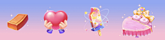 HonmaMeiko67采集到【UI】情人节素材