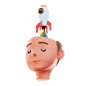 Startup Idea  3D Icon