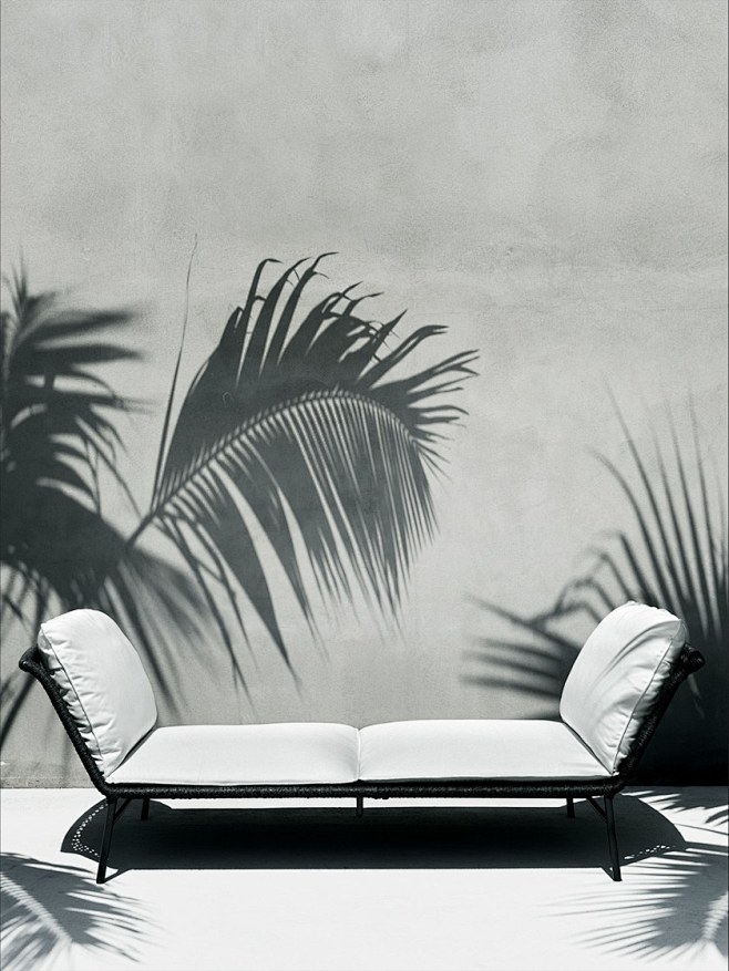 Fabric day bed with ...