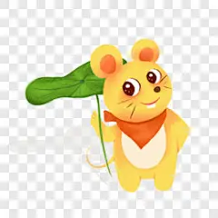 卡通动物老鼠创意手绘插画卡通手绘PNG图片➤来自 PNG搜索网 pngss.com 免费免扣png素材下载！