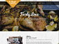 UI界面Web UI界面设计网站界面餐厅网站