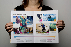 静止设计采集到平面设计-画册杂志