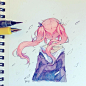I don’t feel like drawing faces today
_(:з」∠)_
Happy Mother’s day !
#sakurakoi #watercolor