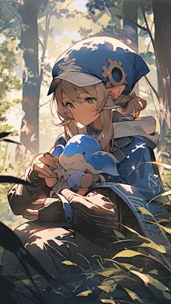 AI数字艺术动画卡通人物插画-众图网