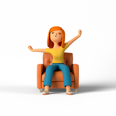 地球上的月亮采集到3d人物