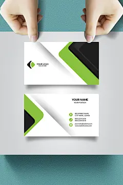 高端大气商务名片-众图网