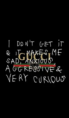 买不起GUCCI，但我们用的起！古驰官方时尚手机壁纸上线！