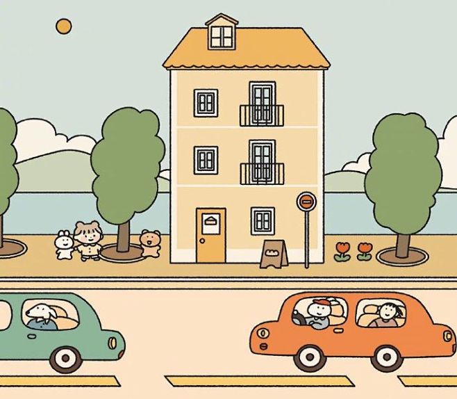 韩国艺术家笔下软萌可爱的小插画insformee67676767