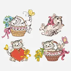 可爱猫咪高清素材 宠物 猫咪 萌宠 免抠png 设计图片 免费下载