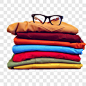 一叠衣服产品实物PNG图片➤来自 PNG搜索网 pngss.com 免费免扣png素材下载！