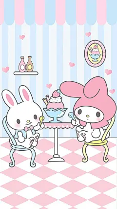 超多美乐蒂壁纸聊天背景（还有HelloKitty）