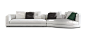 Sofa ALEXANDER by Minotti