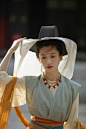乔织西域纪唐制风格赤金衫裙三件套装原创设计汉服女长袖齐腰襦裙-淘宝网