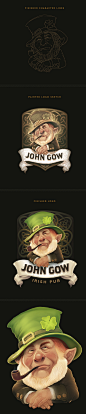 Irish Pub - Rebranding on Behance