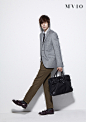 Kim Hyun Joong for Mvio Fall 2009 Catalogue