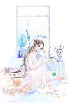 余戈美女子采集到【底图】素锦有人