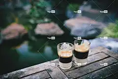 咖啡 自由背景 射击 玻璃 Windows壁纸 玻璃 免费壁纸