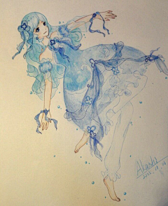 彩璃cairly采集到角虫家的画