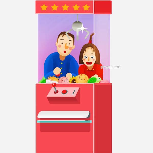 男孩和女孩在玩游戏免抠图图片大小2000...