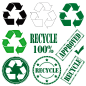 绿色环保图标PNG