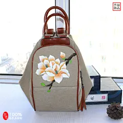 手绘帆布包，更多详情99081.taobao.com