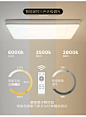 led灯吸顶灯灯具客厅灯长方形简约现代卧室灯大气圆形家用大厅灯-tmall.com天猫