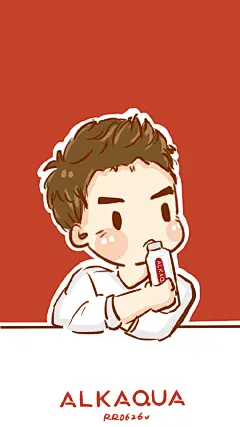 #王凯kkw##为生活添瓶色彩# 
-画齐了一套七彩@统一ALKAQUA爱夸 可以召唤 @王凯kkw 吗 （大概不可以
-画了七张噢累吗（完全不 比如你看红蓝那两张我有在坚持偷懒……ˊ_&gt;ˋ

都是壁纸尺寸挑一个喜欢的颜色存起来吧=3=