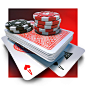 3D application icons Poker mobile game