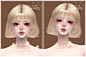 啾啾|模拟人生4人物MOD|暮枝|女|8套服装|仿真妆容发型sims4补丁-淘宝网