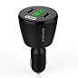 This USB car charger will let you SAFELY CHARGE LIGHTNING FAST 2 devices SIMULTANEOUSLY. Prevent overcharge and overheat. Best for iPhone, iPad, Samsung, HTC, etc. - Lifetime Warranty! @ http://www.amazon.com/dp/B00YGV2X8Q: 