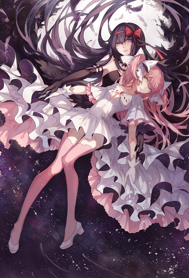 魔法少女小圆晓美焰鹿目圆