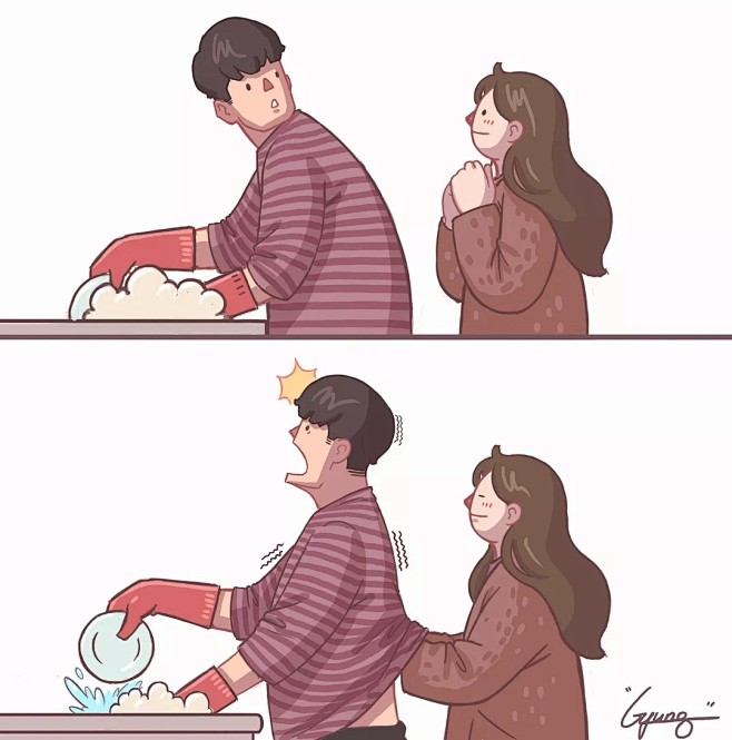 [米田/主动设计整理]插画师用画笔描绘出...