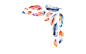 手绘 水彩 粉嫩 海洋 鲸鱼 热气球 花卉 花环 H785C (1)