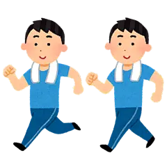 赛跑 马拉松 运动会 晨练 跑步 健身 锻炼 爬楼梯 卡通 插画 免扣 素材 手绘 png7