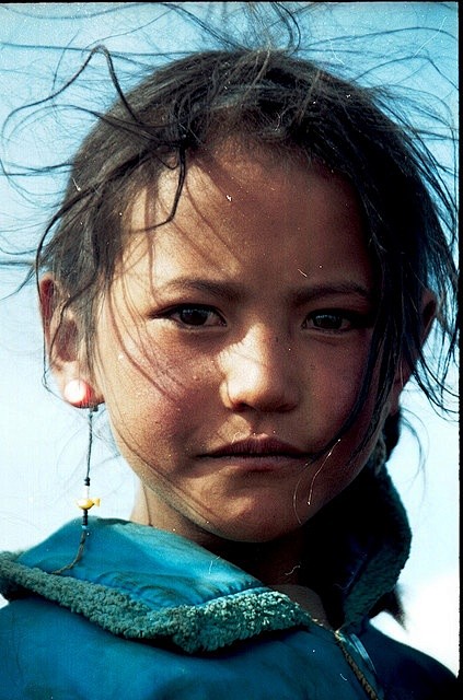Tibetan Girl #混血儿#