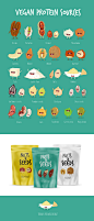 Funny paper packaging for nuts and seeds : Funny paper packaging for nuts and seeds
