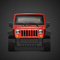 图标 icon UI UX 矢量 设计 平面----素材尽在 -----> @花道士 越野车 吉普jeep