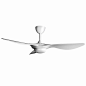 reiga 52-in Modern Bright White Ceiling Fan with Dimmable Light and Remote Control, 3 Blades Ceiling Fans Reversible Quiet DC ETL Motor, 6-speed, Timer, for Bedroom Living Room and Patio - Amazon.com