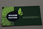 Natural Cosmetics Business Card Template