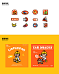 boy brand cartoon Character design  cinema 4d cute ILLUSTRATION  snack store Supermarket