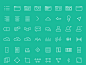 120 Abstract Icons Set