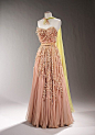 Evening Dress 1955, American, Made of silk: 