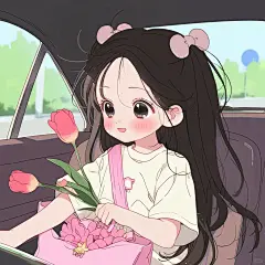 “喜欢蝴蝶，别去追它，去种花”｜女生头像 - 小红书