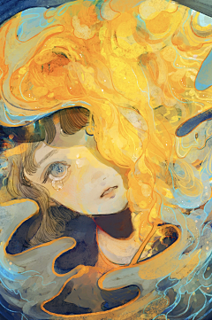 曼城衣冠采集到绘本插画风格参考