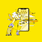 SCOOT Airlines - Illustration campaign :: Behance