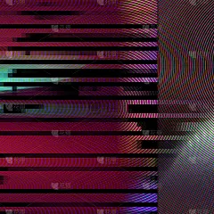 数字故障的效果。