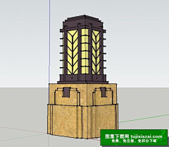 安然99采集到A-景-小品/景观灯柱、庭院灯、草坪灯