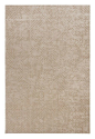 Handmade rectangular striped fabric rug SWING by LIMITED EDITION: 